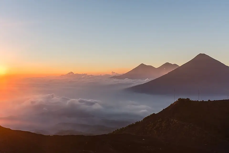 View from Volcano Pacaya, Guatemala