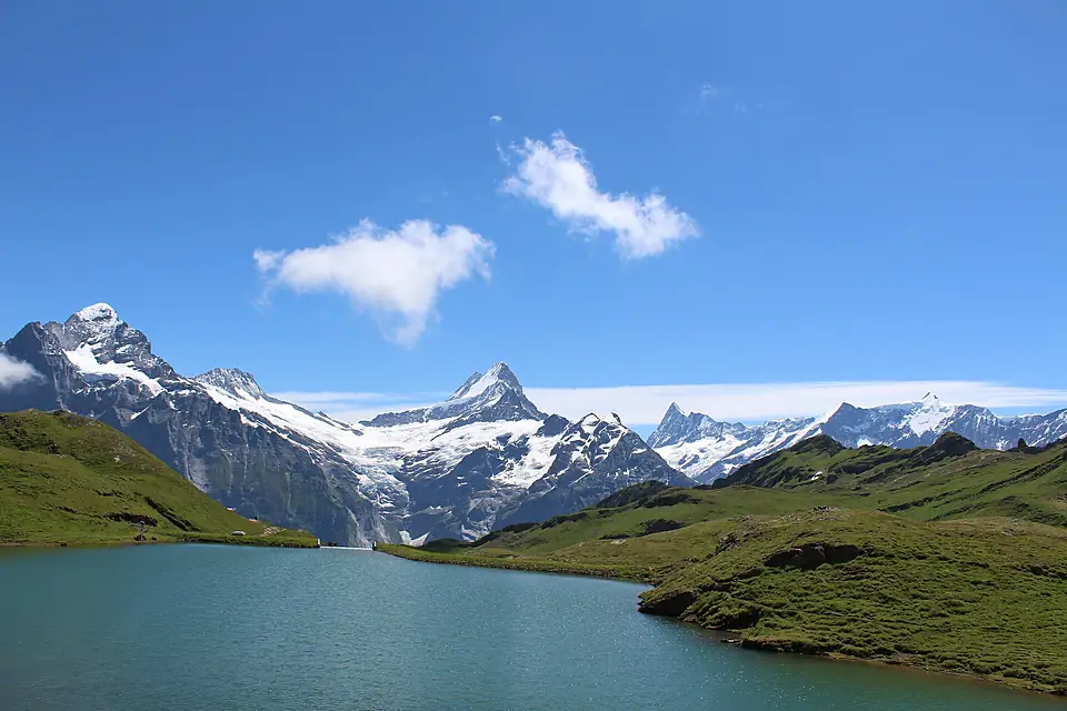 Gutzgletscher Wetterhorn bis Fiescherhörner 20200712