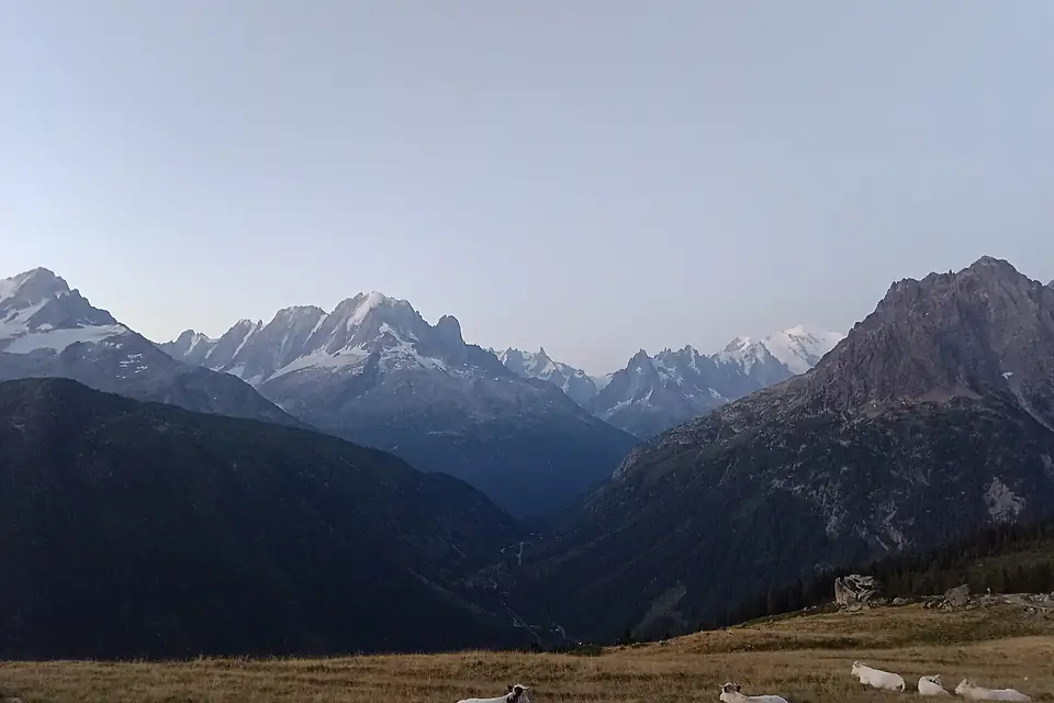 Dent du Géant sunrise @ Montagne de Loriaz
