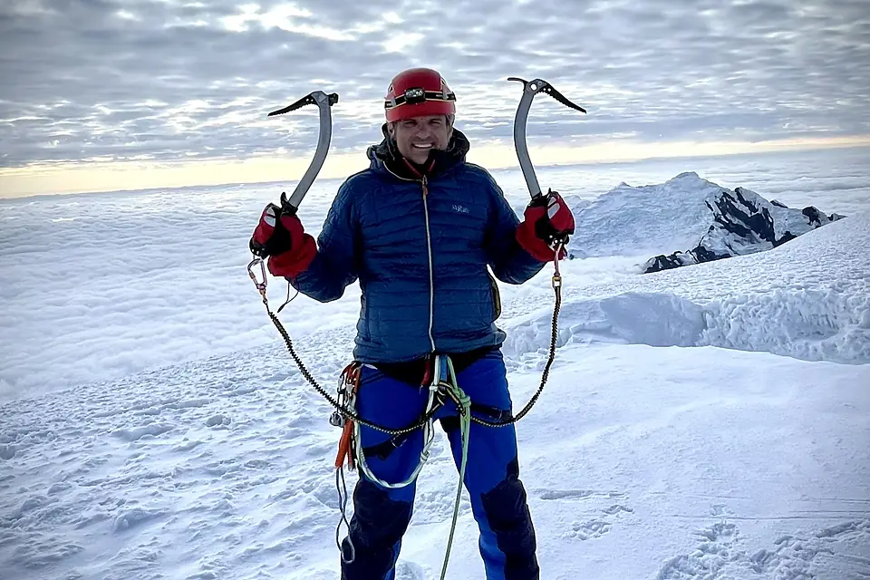 Alpamayo summit Peru