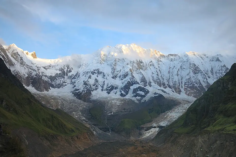 ABC - South face of Annapurna I from Annapurna Base Camp, Nepal, 2016