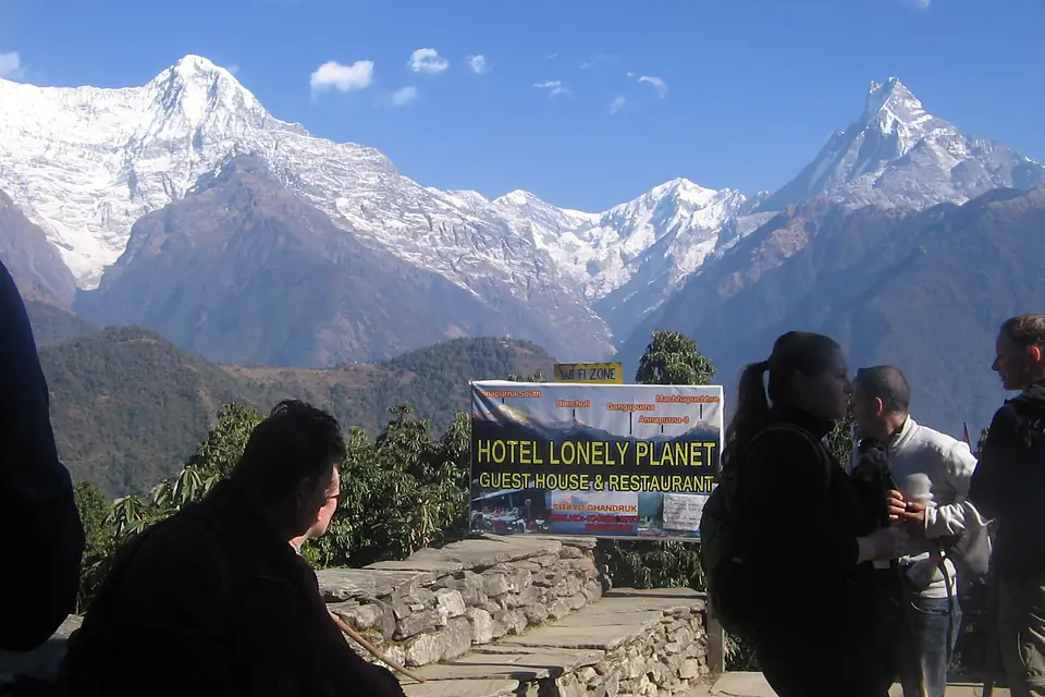 Annapurna himal range