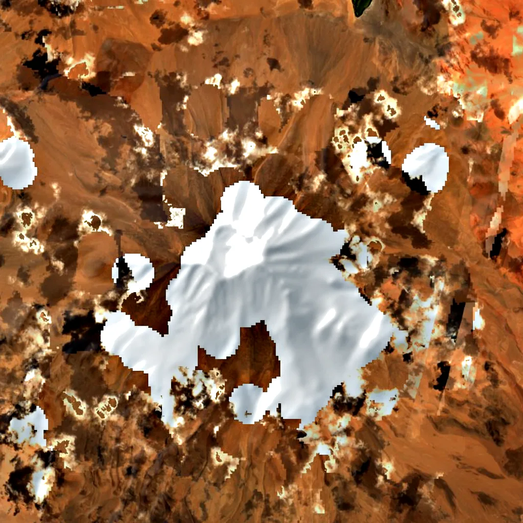 Aracar seen from above (Sentinel-2)