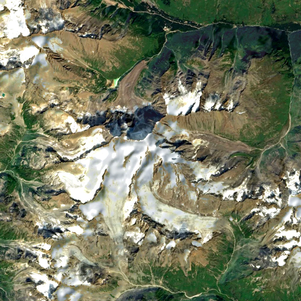 Babis Mta seen from above (Sentinel-2)
