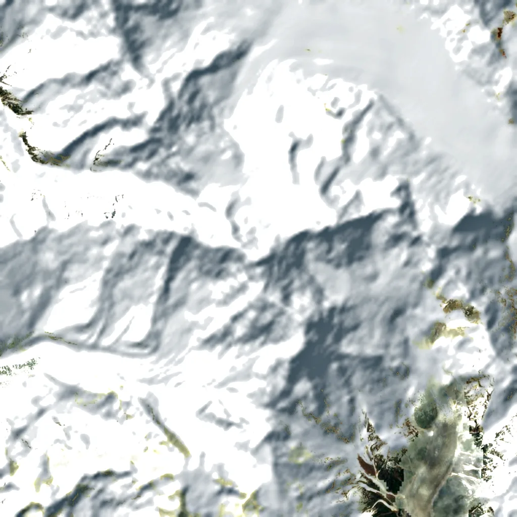 Bairiga seen from above (Sentinel-2)