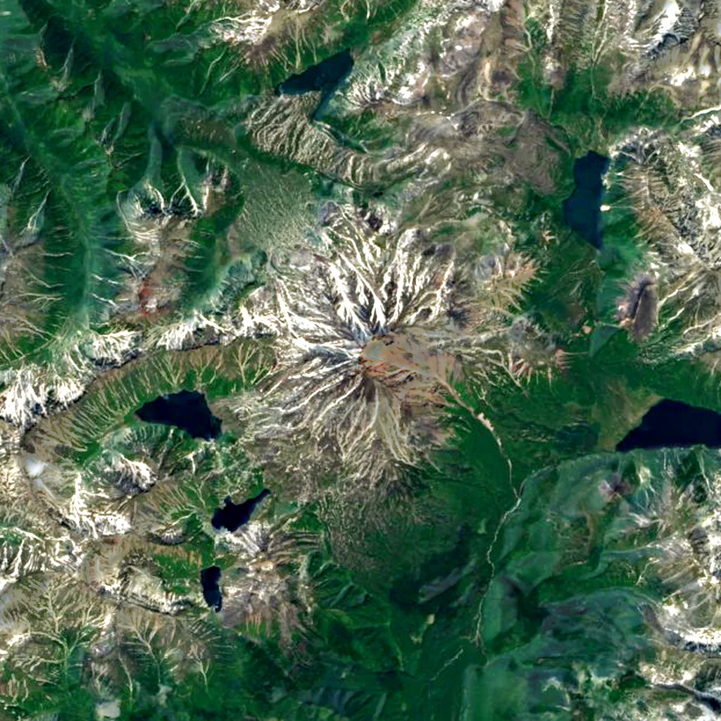 Bakening seen from above (Sentinel-2)