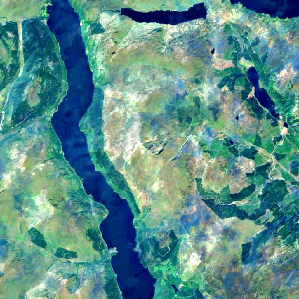 Ben Lomond seen from above (Sentinel-2)