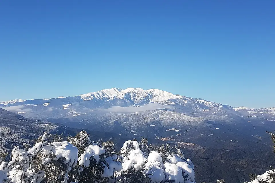 20210111 - Canigou depuis Pic de Garces