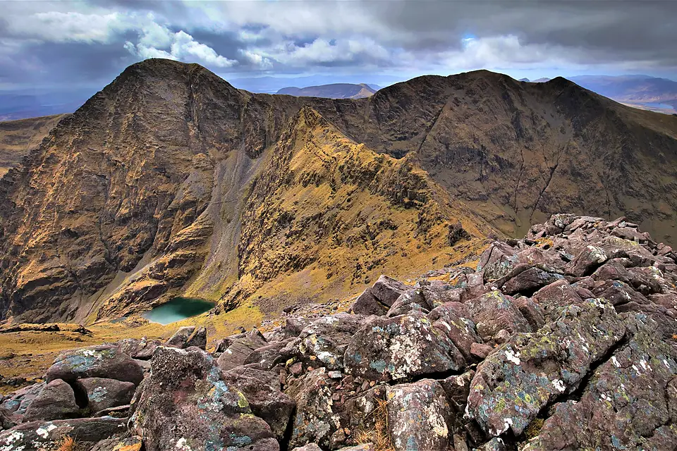Carrauntoohil, Beenkeragh Ridge, Caher