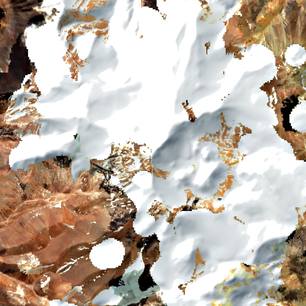 Cerro de la Majadita seen from above (Sentinel-2)