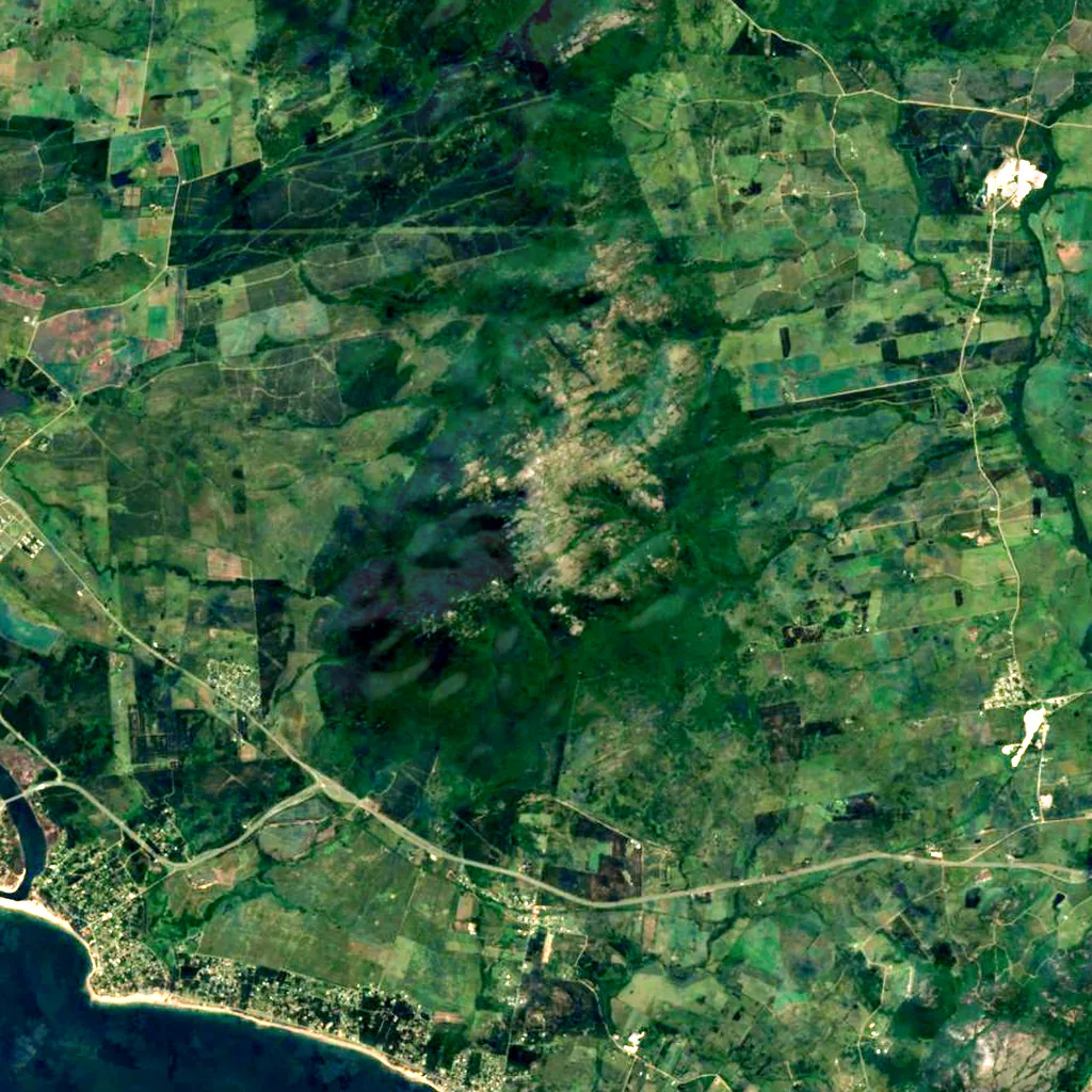 Cerro de las Ánimas seen from above (Sentinel-2)