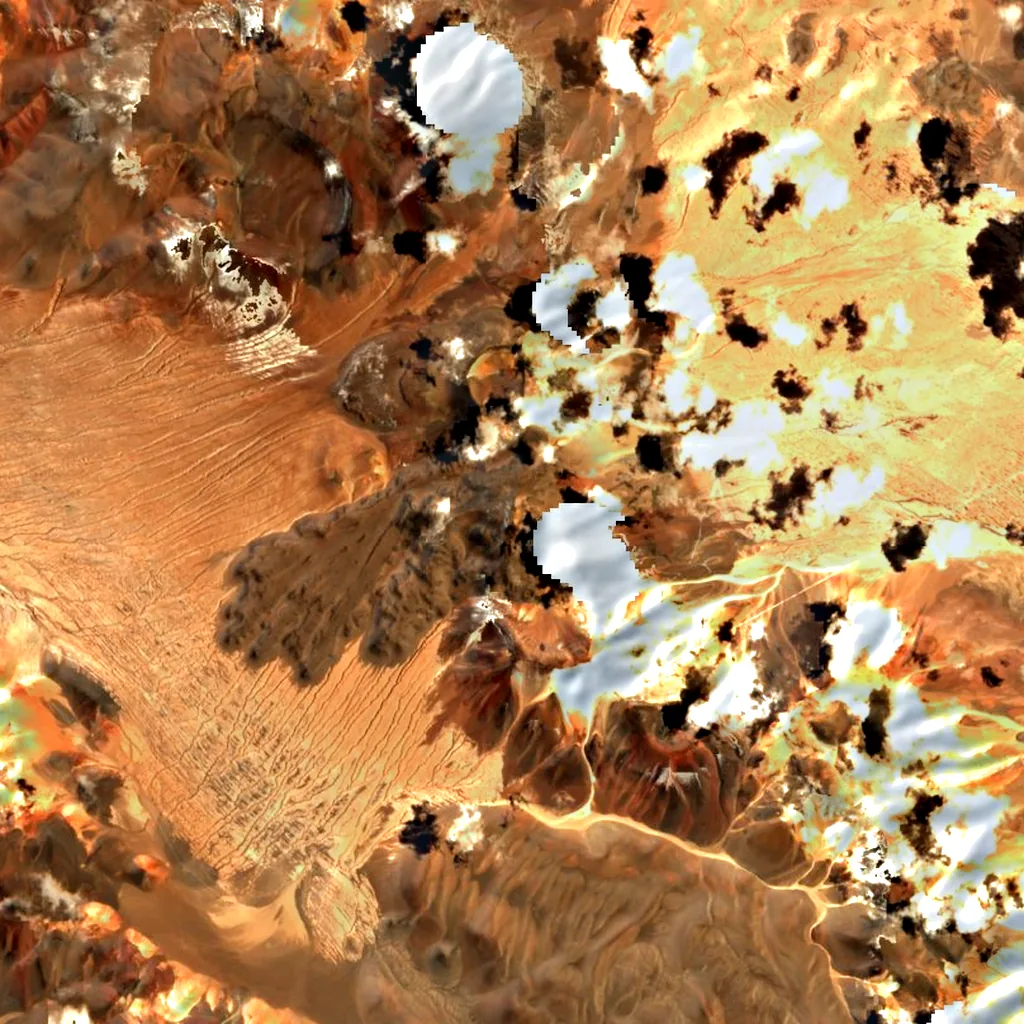 Cerro Escorial seen from above (Sentinel-2)