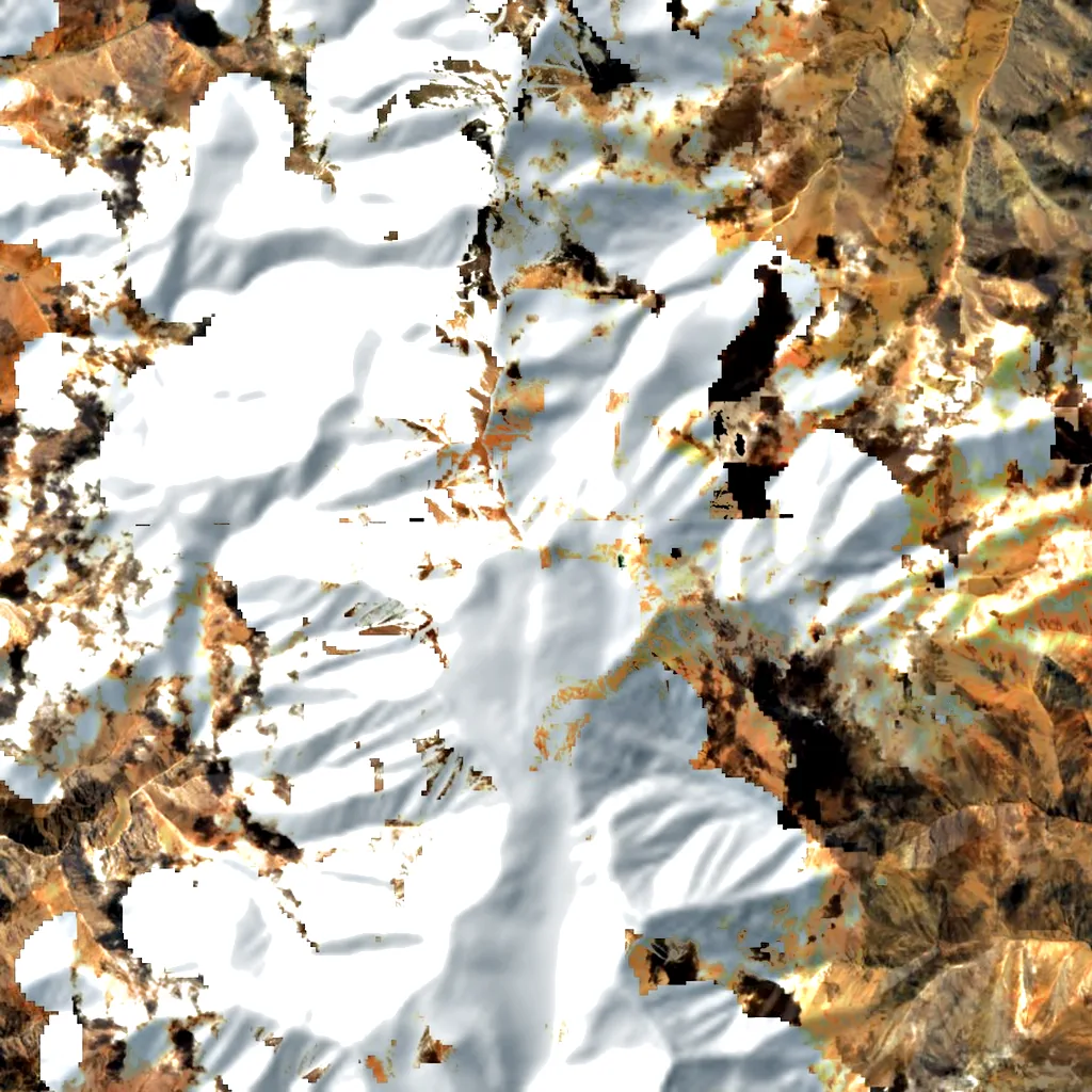 Cerro General Belgrano seen from above (Sentinel-2)