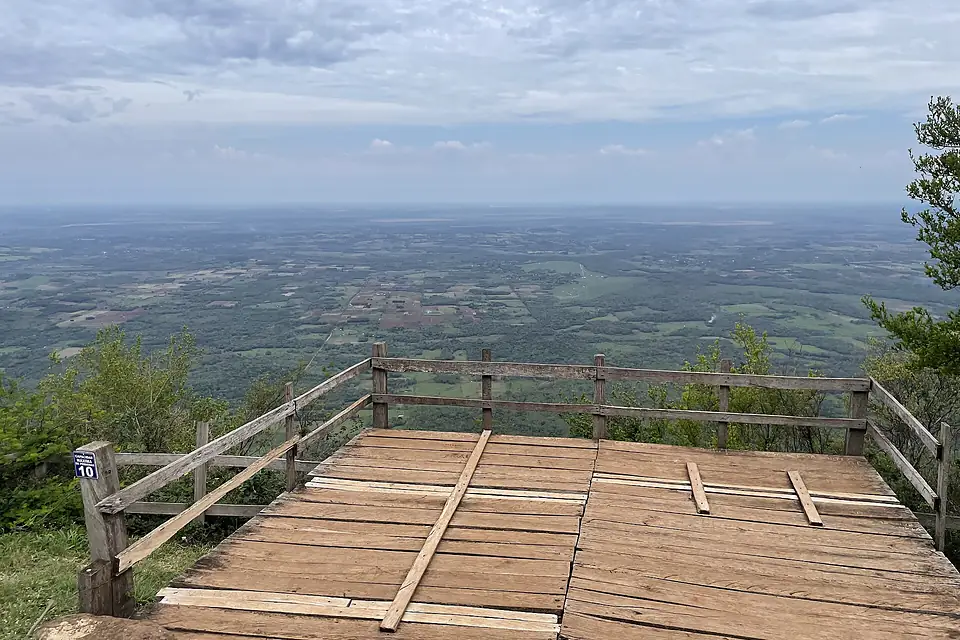 Cerro Tres Kandú overlook