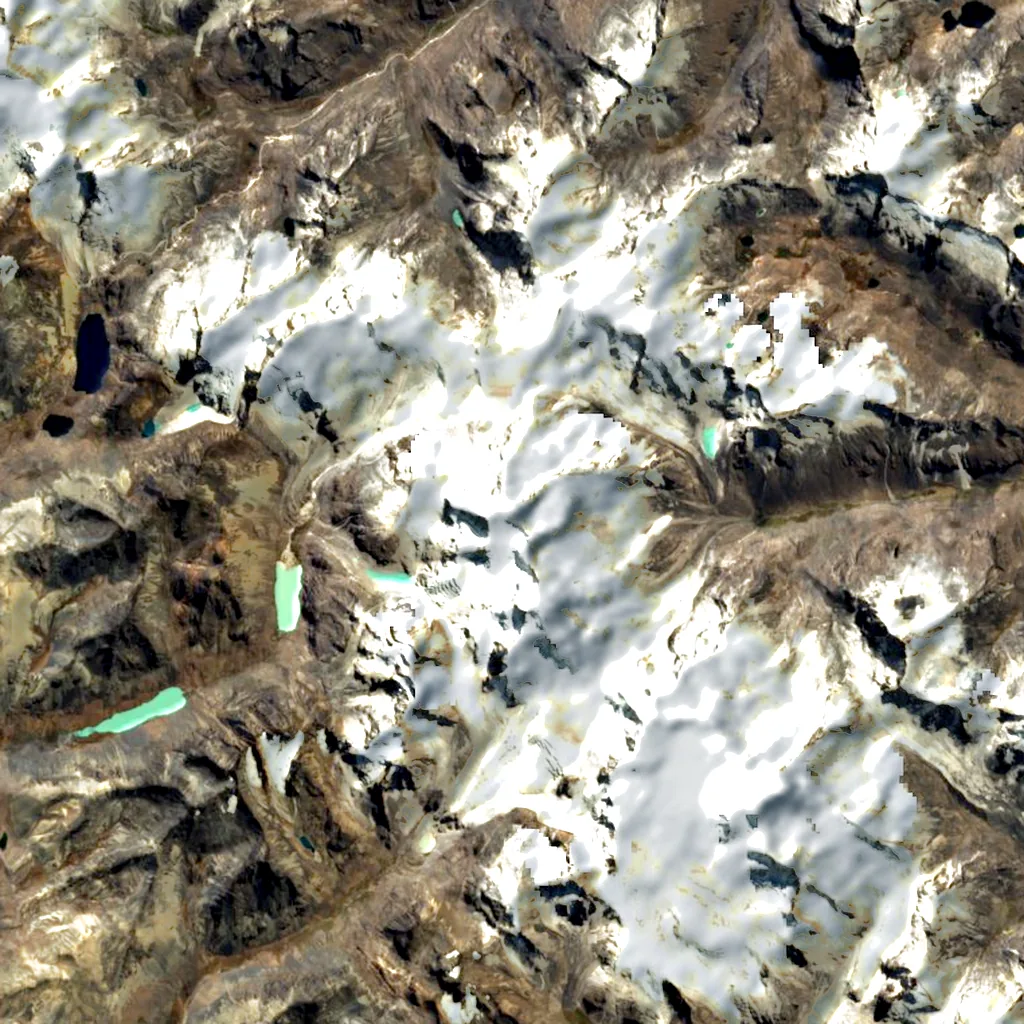 Ch'iyar Juqhu seen from above (Sentinel-2)