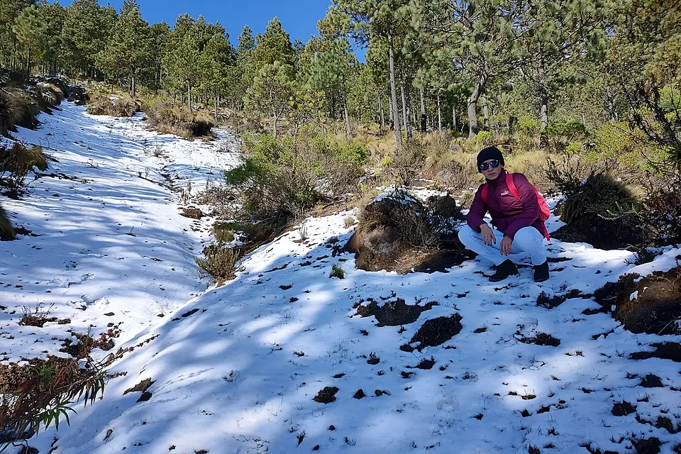 Nieve en faldas del Pico de Orizaba 01