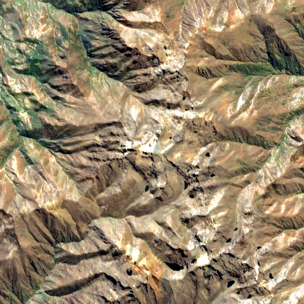 Coñocranra seen from above (Sentinel-2)