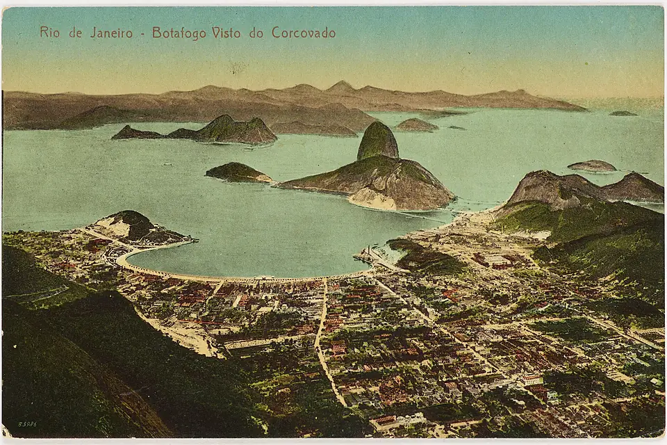 Botafogo visto do Corcovado, Acervo do Instituto Moreira Salles
