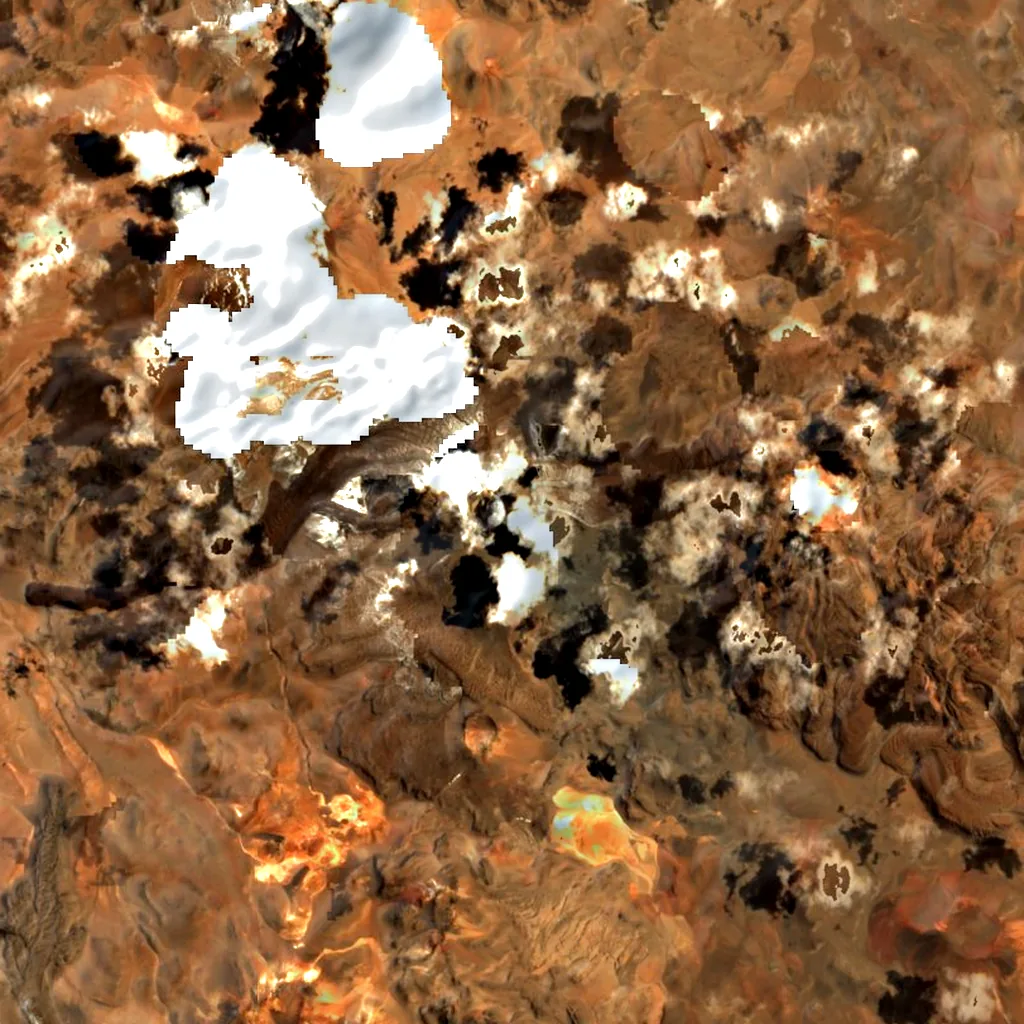 Cordón del Azufre seen from above (Sentinel-2)