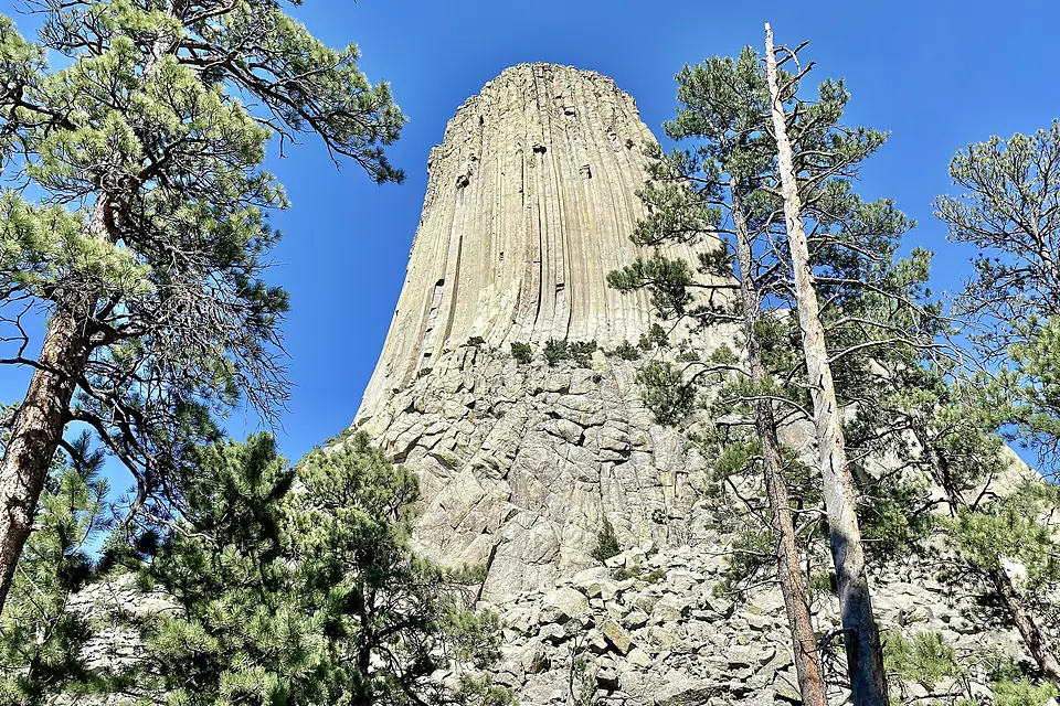 Bear Lodge Butte (Devil’s Tower), Devils Tower National Monument, Devils Tower, WY - 53766434377