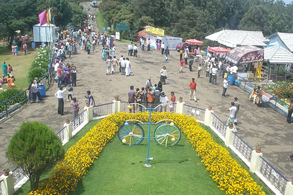 Doddabetta view from telescope chamber