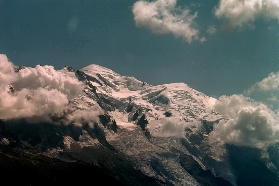 Mont-Blanc et dôme de Miage en 2003