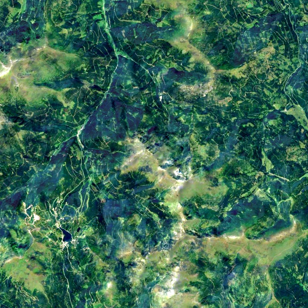 Eisenhut seen from above (Sentinel-2)