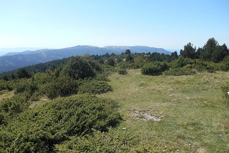 Vista de la Sierra de Sis, desde la Creu de Bonansa