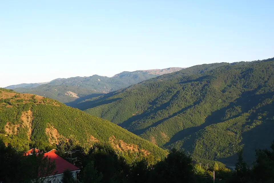 View from Plagia, Ioannina, Summer 2006