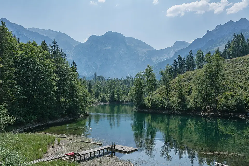 Grünau Almtal Großer Ödsee Schermberg