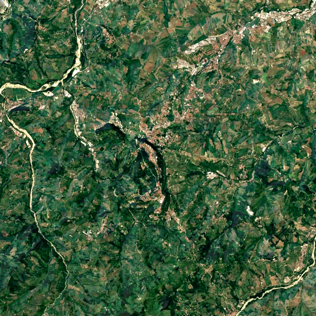 Guaita seen from above (Sentinel-2)