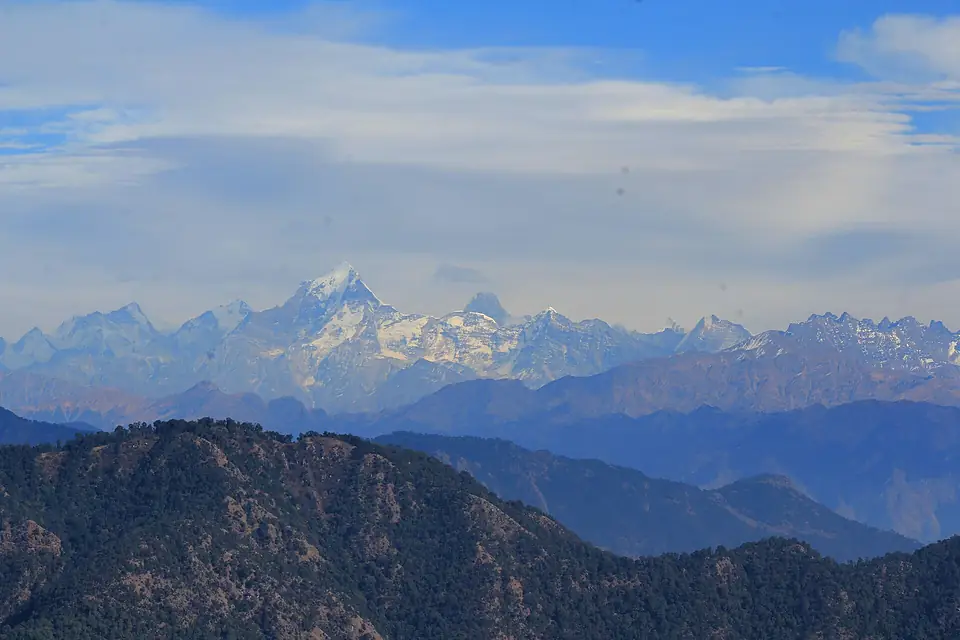 View of Himalayan peaks from Kartik Swami Temple by Sumita Roy Dutta 14