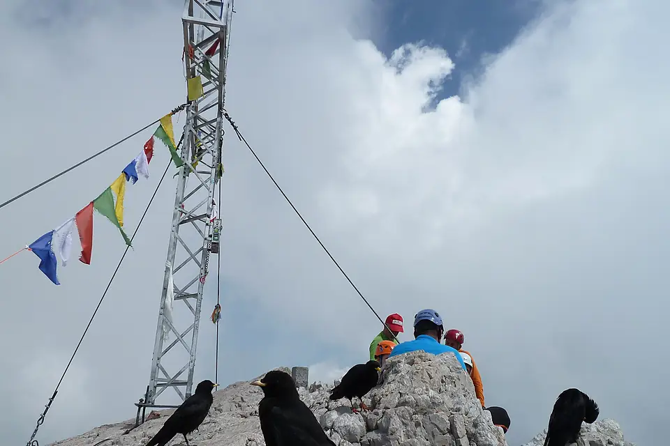 Gipfelkreuz Hoher Dachstein (2995m)