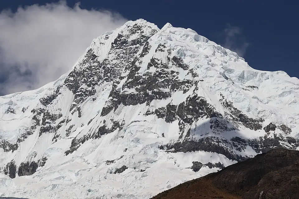 Cumbre del nevado Huantsan