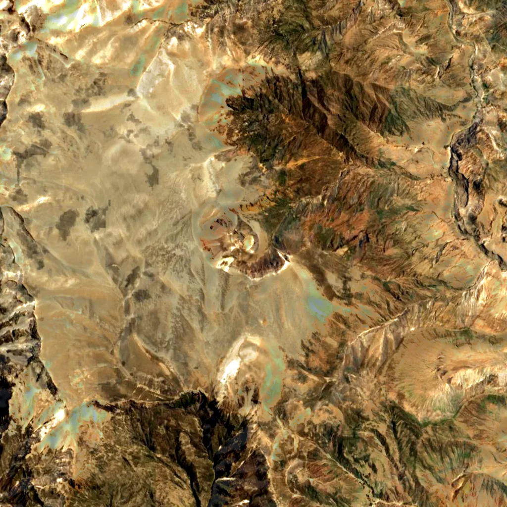 Huaynaputina seen from above (Sentinel-2)