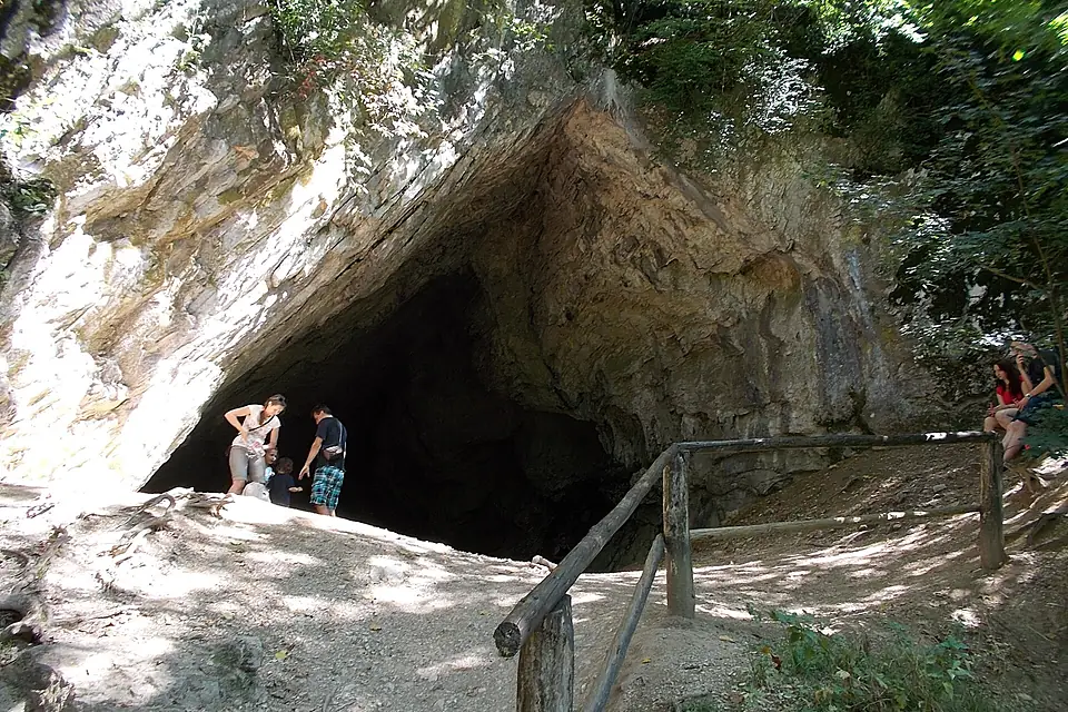 Istállós-kő Cave outside, Szilvásvárad, 2016 Hungary