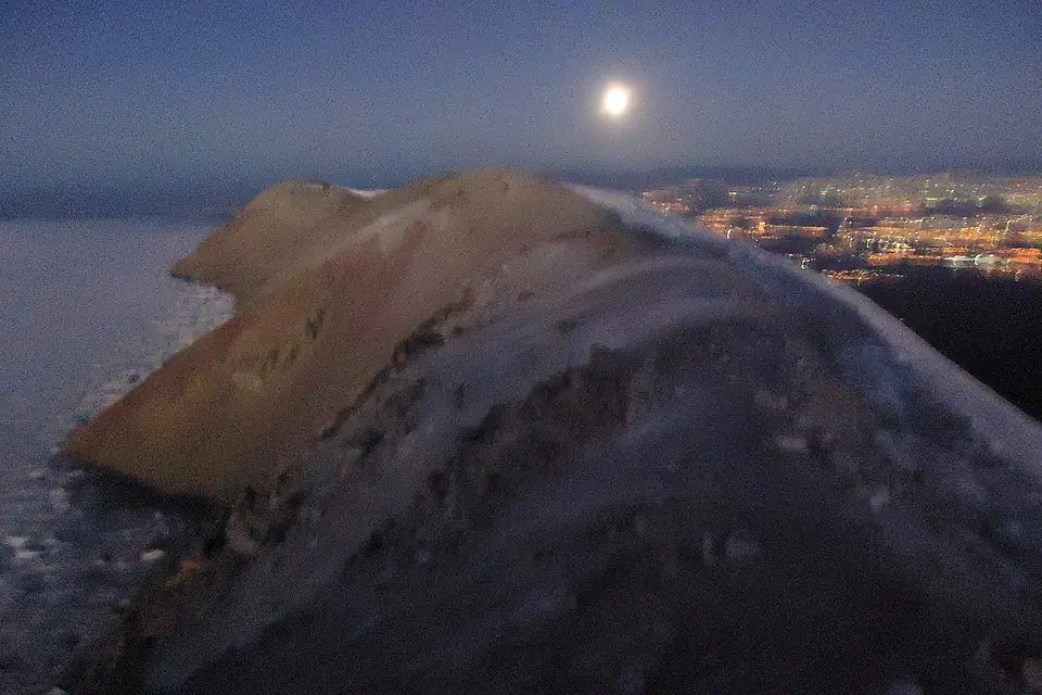 Ciudad de México desde Iztaccíhuatl