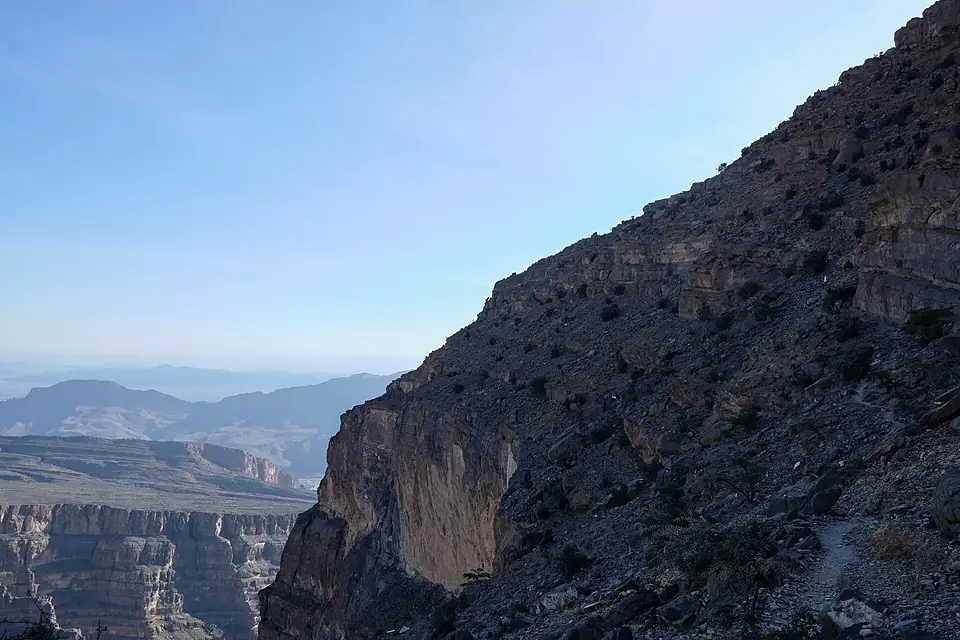 Jebel Shams Balcony Walk Hike 2019