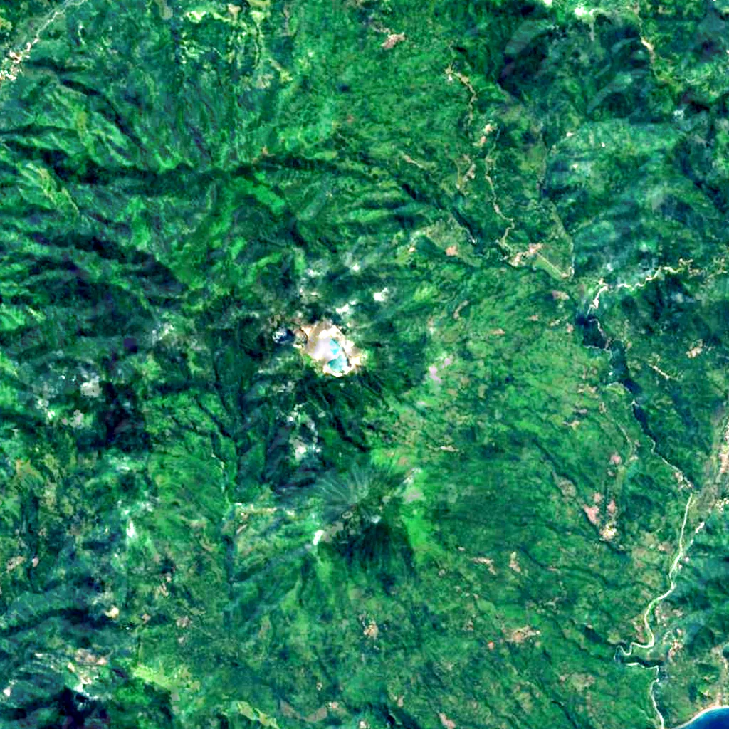 Keli Mutubuurai seen from above (Sentinel-2)