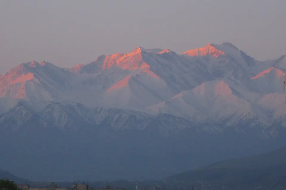 Kyrgyz Alatau from Bishkek 4