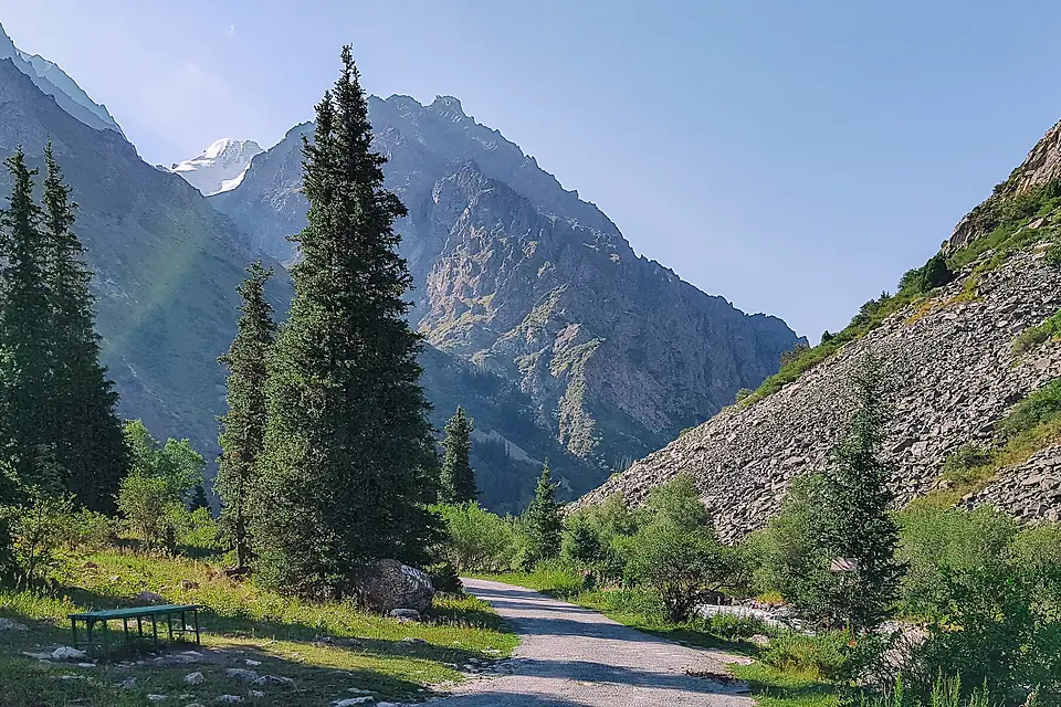 Mountains in the National Park Ala Archa 01