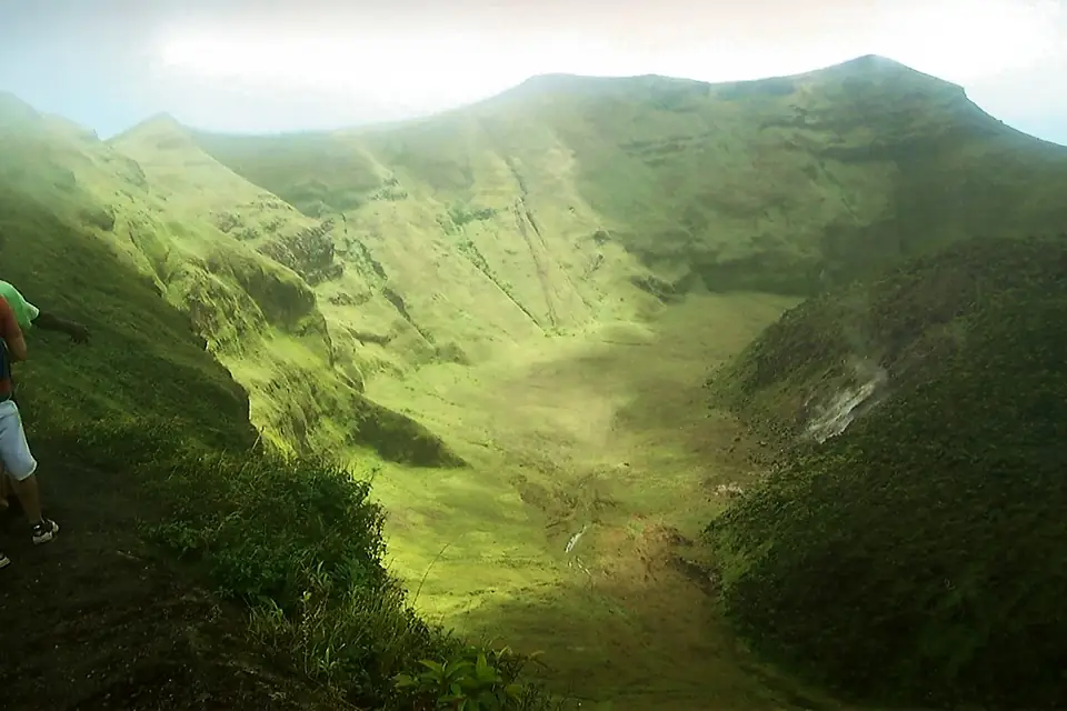 La Soufriere Volcano Summit