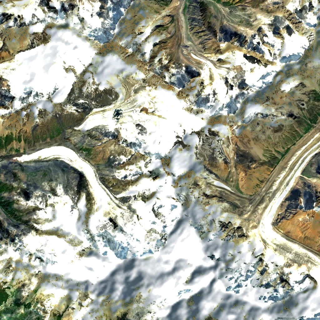 Lalveri seen from above (Sentinel-2)