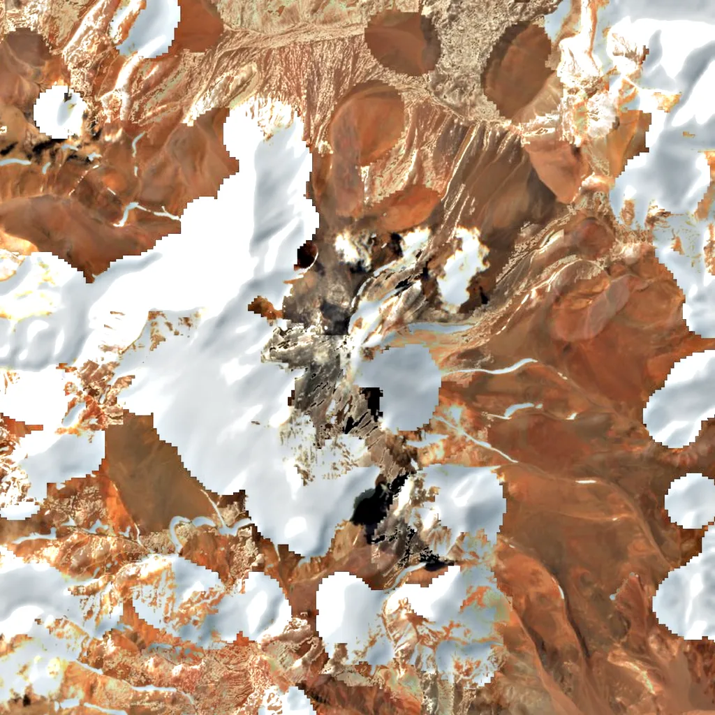 Los Patos seen from above (Sentinel-2)