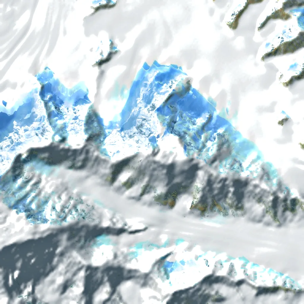 McArthur Peak seen from above (Sentinel-2)