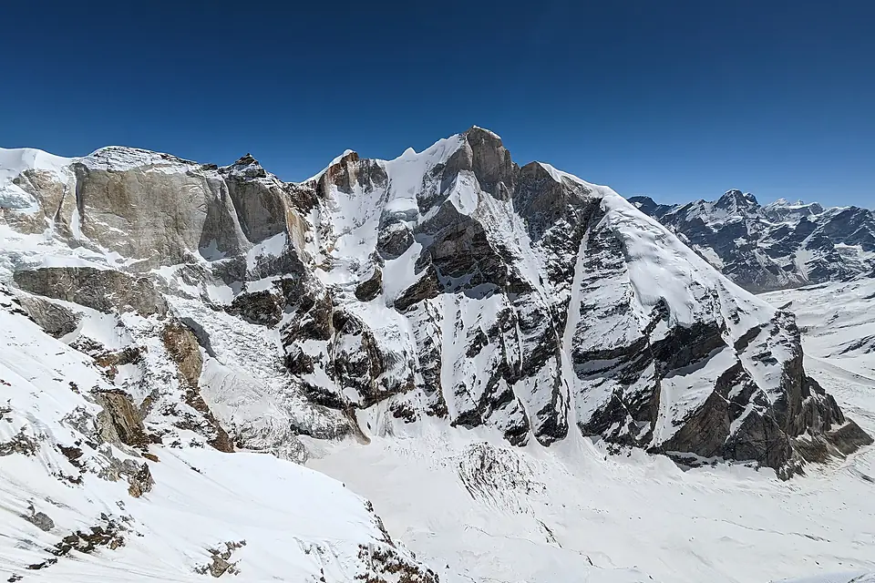 Meru peak from the West face