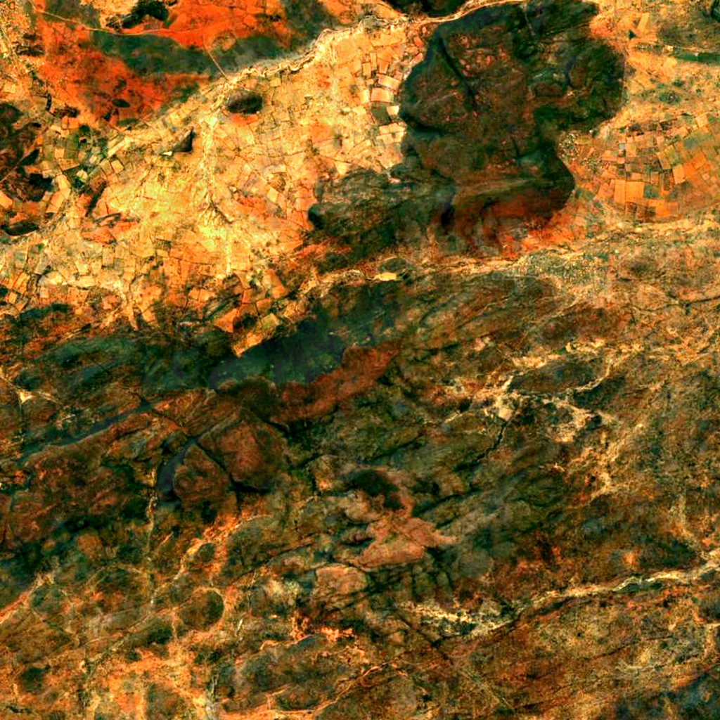 Monalanong Hill seen from above (Sentinel-2)