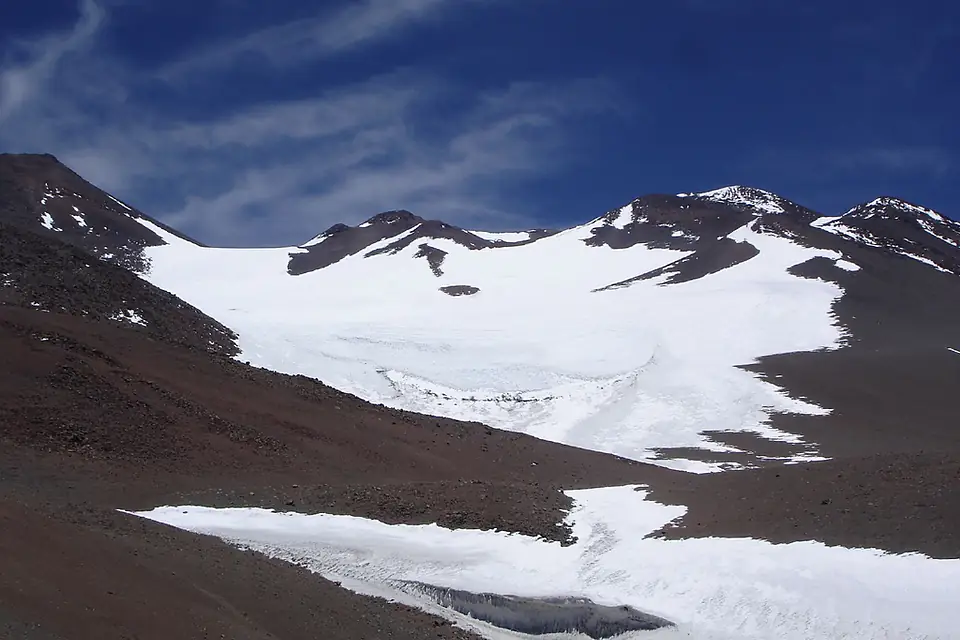 Pissis from high camp (5,900 m)