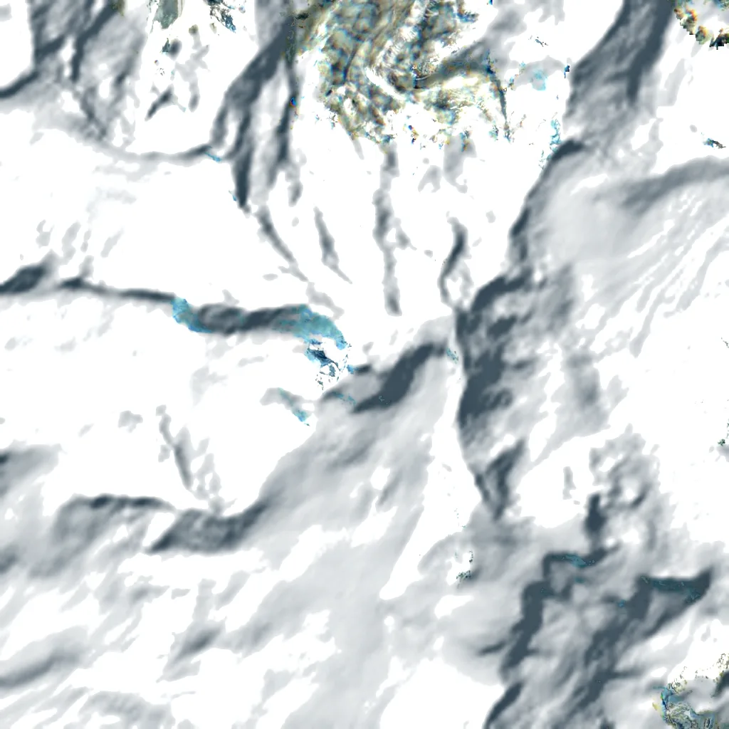 Monte San Valentin seen from above (Sentinel-2)