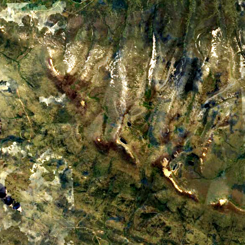 Mount Adam seen from above (Sentinel-2)